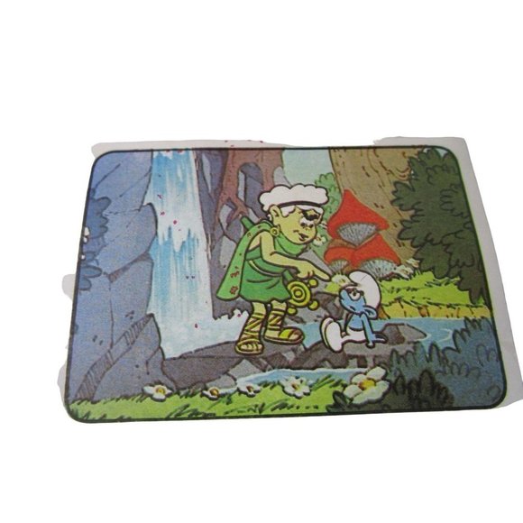 Peyo Smurf Stickers 1982 Italy by Edizioni Panini Six See Damage Note GUC - Picture 3 of 16